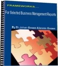 Business management reports, structure examples